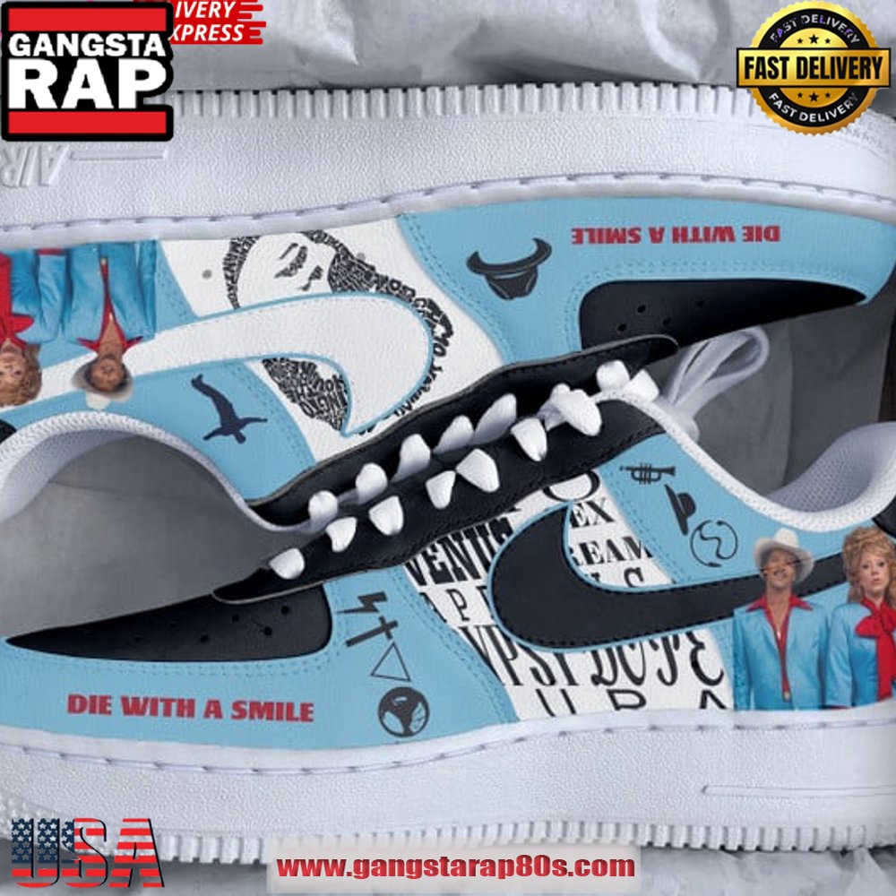 Die With A Smile Limited Edition Air Force 1 Sneakers Shoes Die With A Smile Limited Edition Air Force 1 Sneakers Shoes