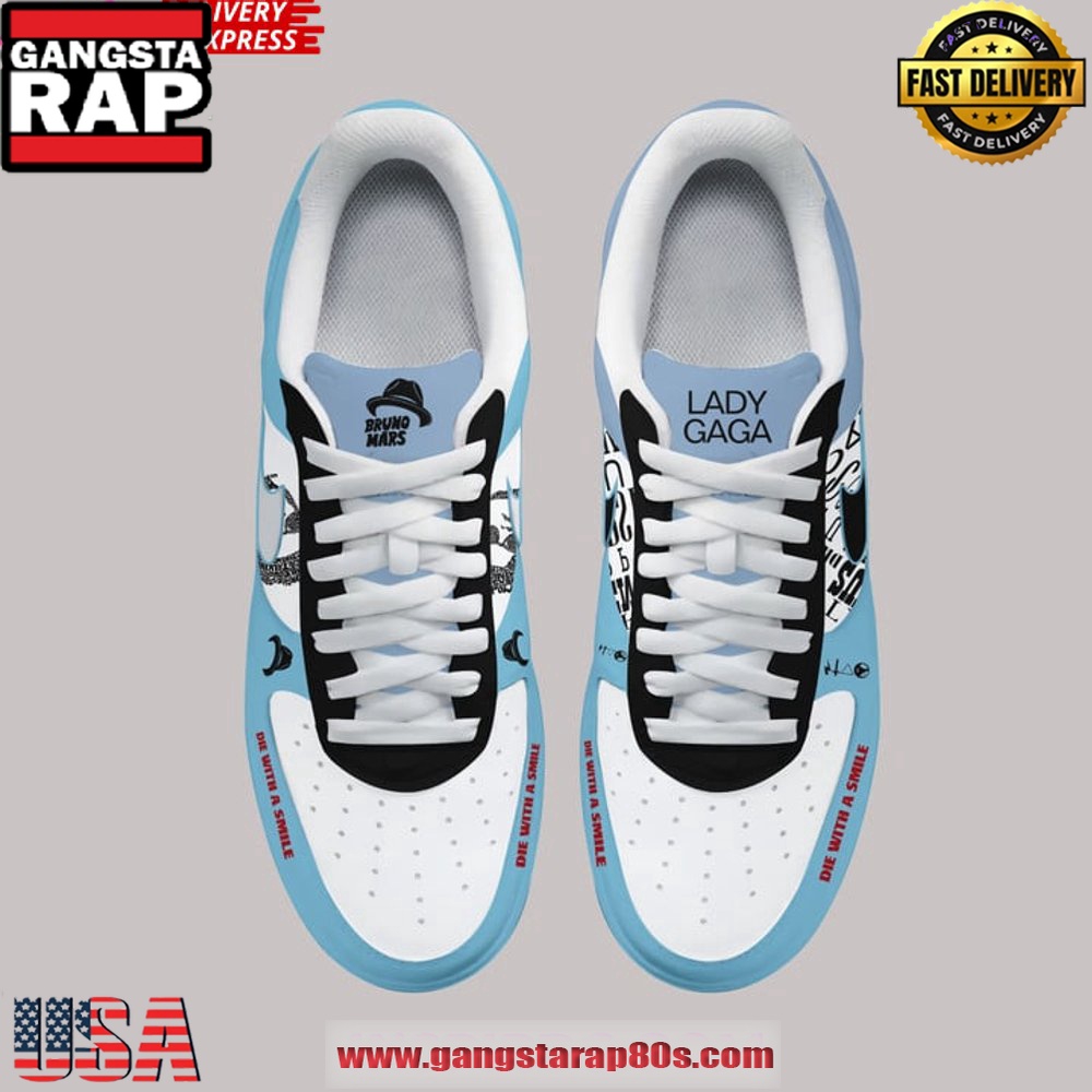 Die With A Smile Limited Edition Air Force 1 Sneakers Shoes Die With A Smile Limited Edition Air Force 1 Sneakers Shoes