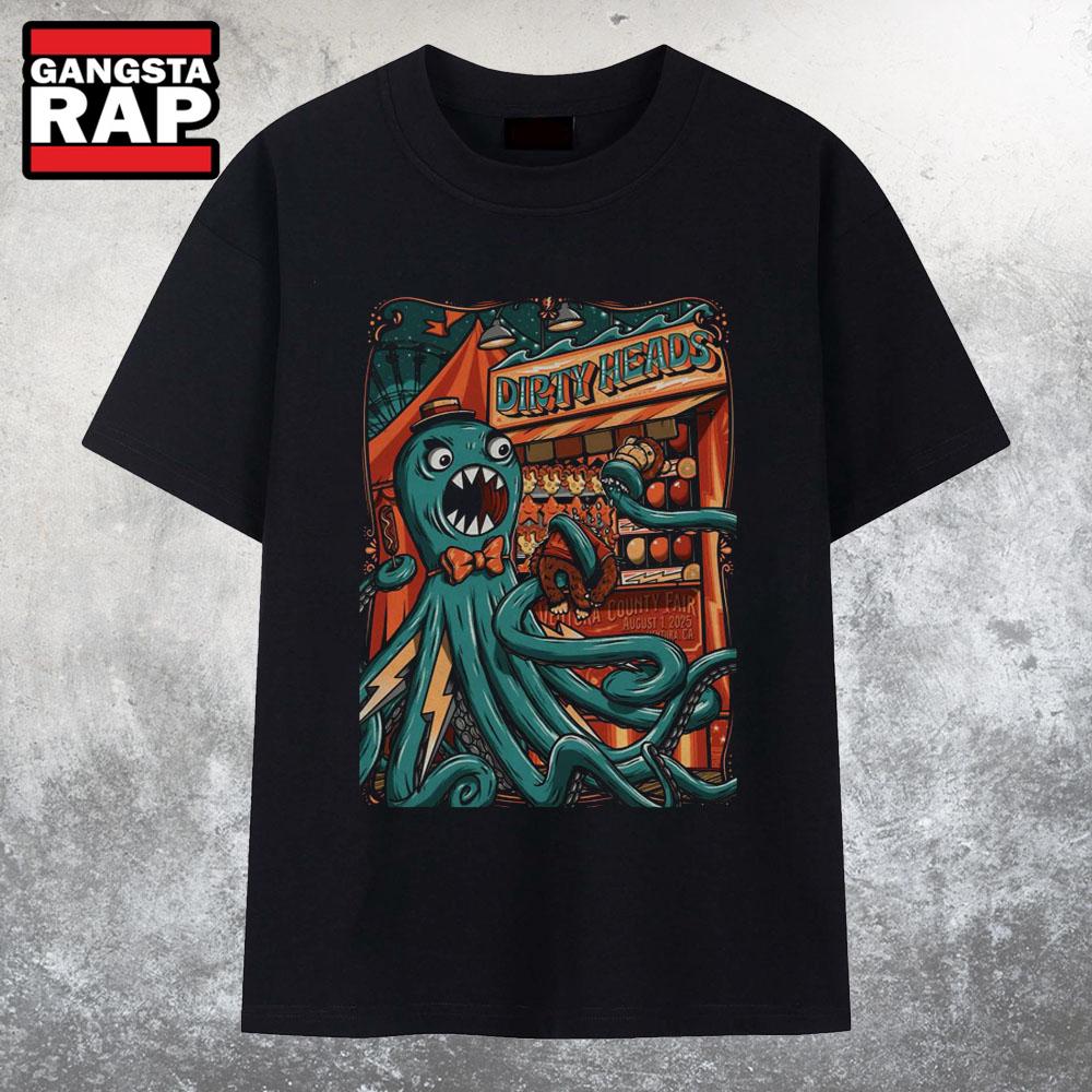 Dirty Heads Ventura County Fairgrounds in Ventura CA Aug 1 2025 T Shirt