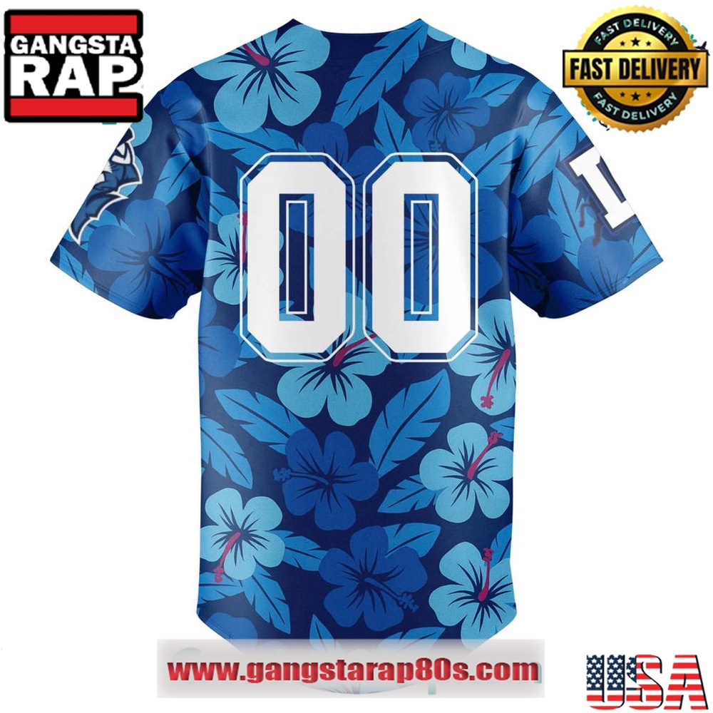 Durham Bulls Bull Sharks Special New 2025 Custom Baseball Jersey Shirt