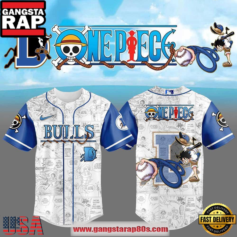Durham Bulls x One Piece Limited Edition Baseball Jersey