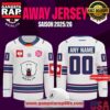 Eisbären Berlin New Season 2526 Away Custom Hockey Jersey 7 Eisb?ren Berlin New Season 2526 Away Custom Hockey Jersey