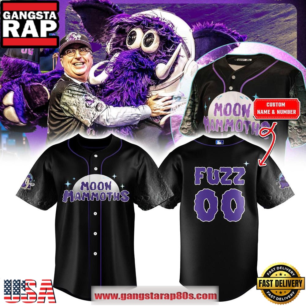 Erie Moon Mammoths Limited Edition Custom Baseball Jersey Erie Moon Mammoths Limited Edition Custom Baseball Jersey