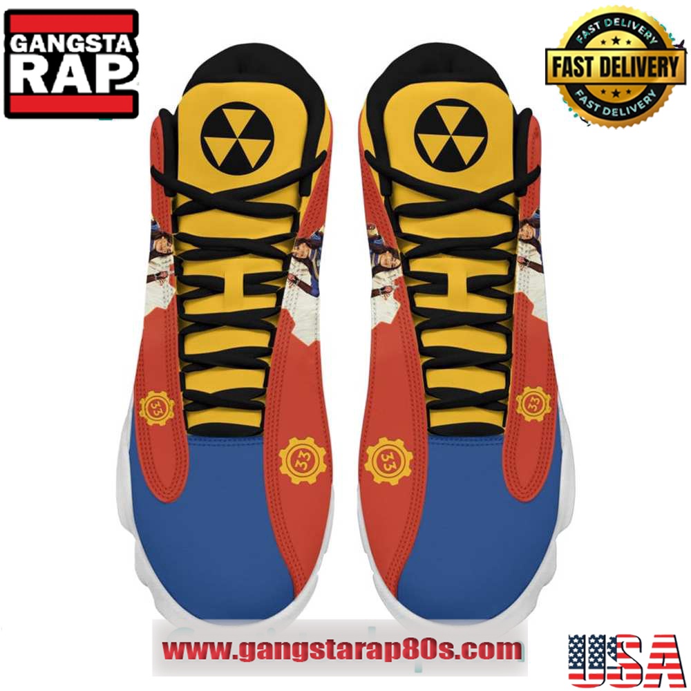 Fallout Custom Number Air Jordan 13 Sneakers Shoess