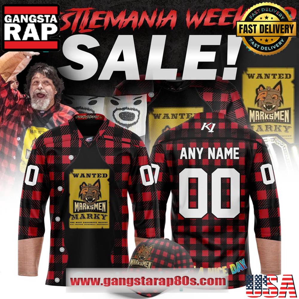 Fayetteville Marksmen 2025 Pro Wrestling Night Limited Editionty Custom Hockey Jersey