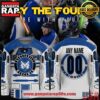 Fayetteville Marksmen x Star Wars Limited Edition White Custom Hockey Jersey 6 Fayetteville Marksmen x Star Wars Limited Edition White Custom Hockey Jersey