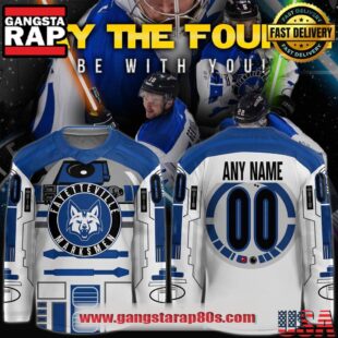 Fayetteville Marksmen x Star Wars Limited Edition White Custom Hockey Jersey