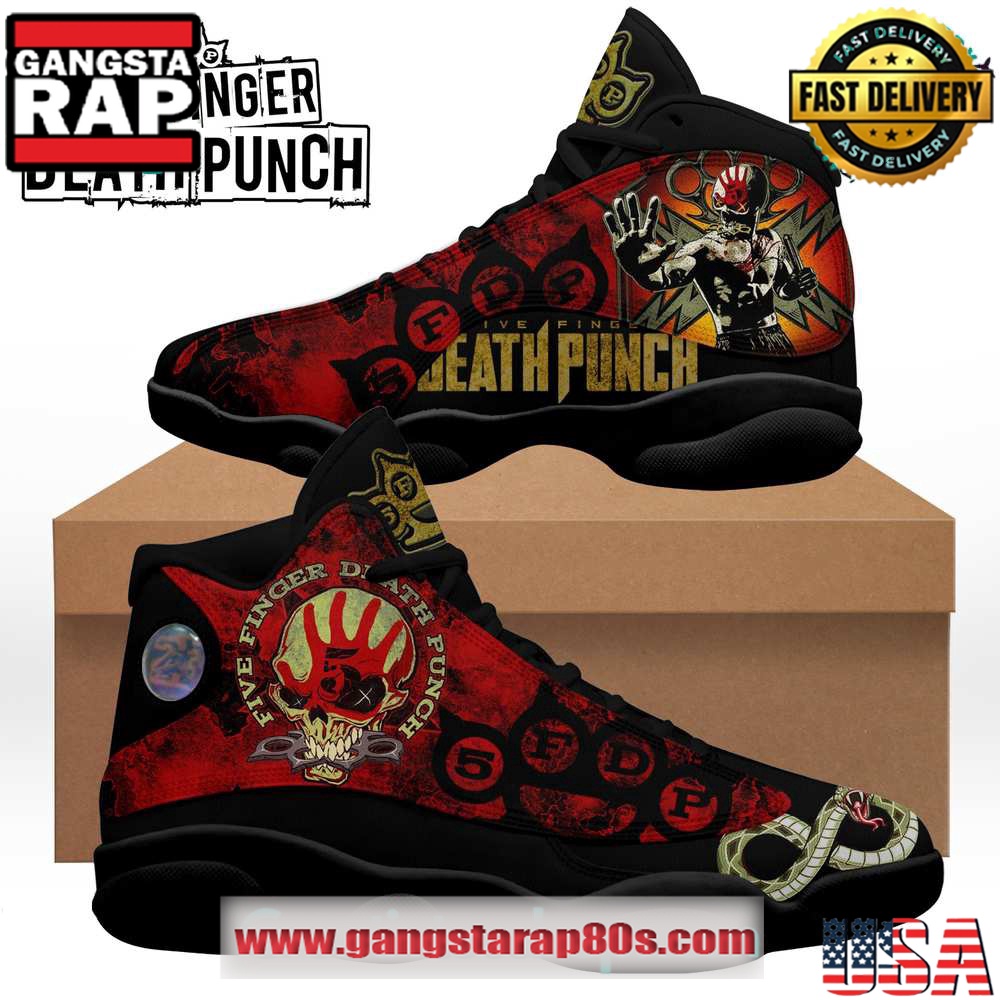 Five Finger Death Punch Air Jordan 13 Sneakers Shoess