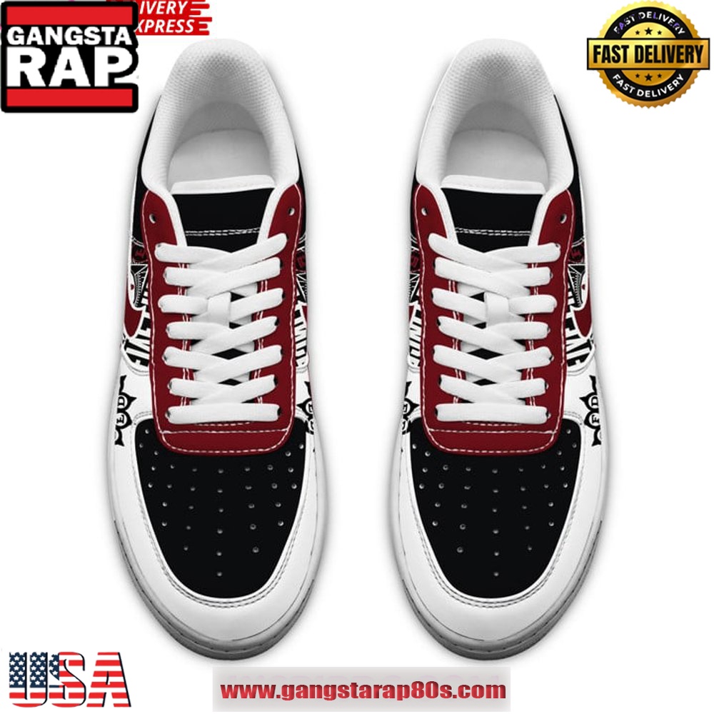 Five Finger Death Punch Limited Edition Air Force 1 Running Sneakers Shoes Five Finger Death Punch Limited Edition Air Force 1 Running Sneakers Shoes