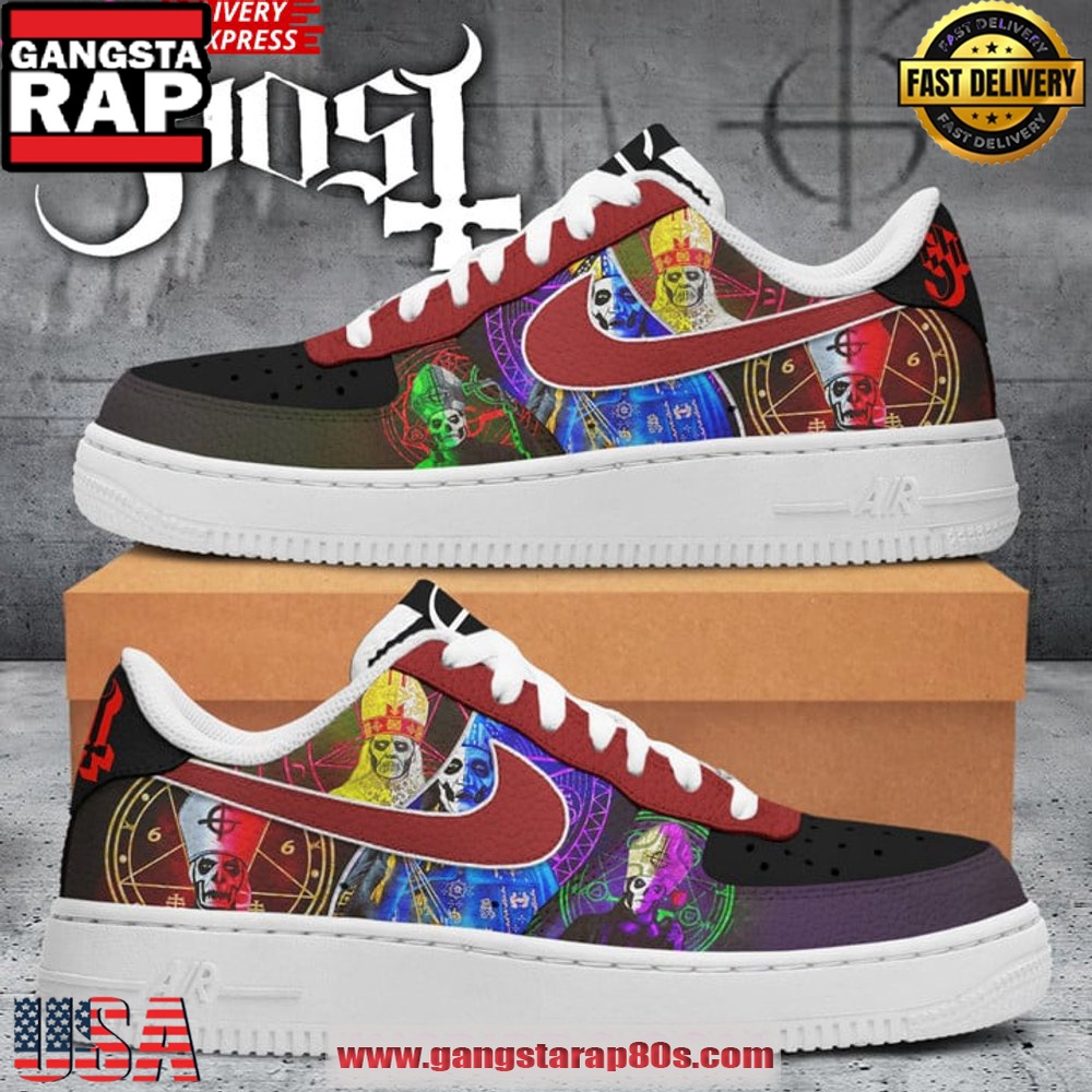 Ghost Limited Edition Air Force 1 Running Sneakers Shoes
