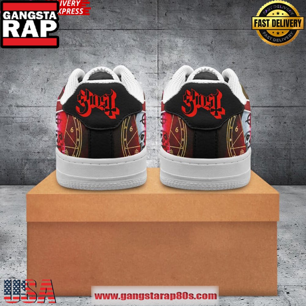 Ghost Limited Edition Air Force 1 Running Sneakers Shoes Ghost Limited Edition Air Force 1 Running Sneakers Shoes