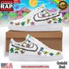 Grateful Dead Dancing Bears White Air Force 1 Sneakers Shoes