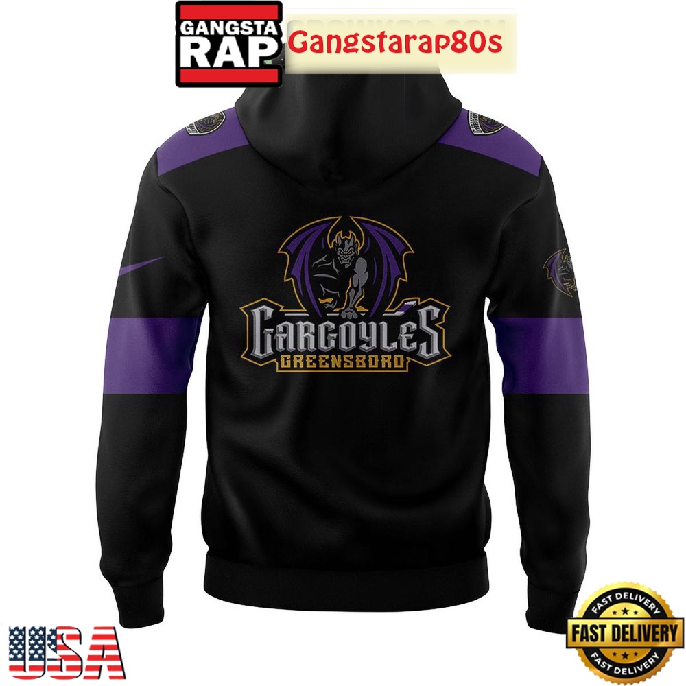 Greensboro Gargoyles Stone To Storm 2025 Unisex Hoodie Greensboro Gargoyles Stone To Storm 2025 Unisex Hoodie