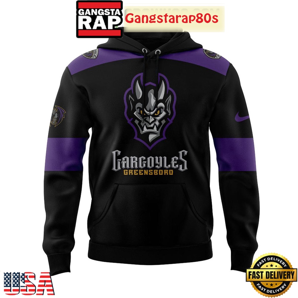 Greensboro Gargoyles Stone To Storm 2025 Unisex Hoodie Greensboro Gargoyles Stone To Storm 2025 Unisex Hoodie