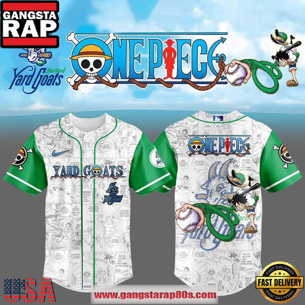 Hartford Yard Goats One Piece Night Game Special Edition Baseball Jersey
