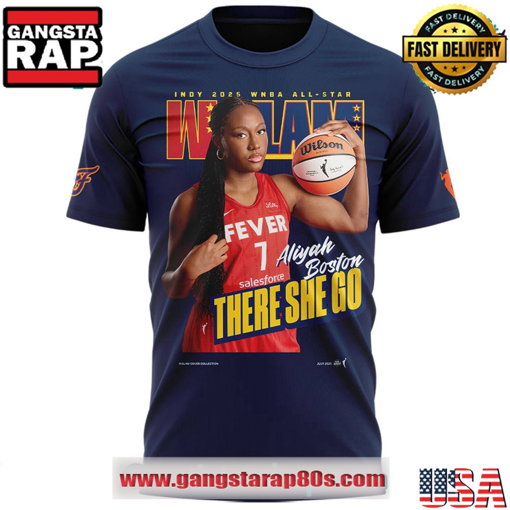 Indiana Fever Aliyah Boston Special 3D T Shirt Indiana Fever Aliyah Boston Special 3D T Shirt