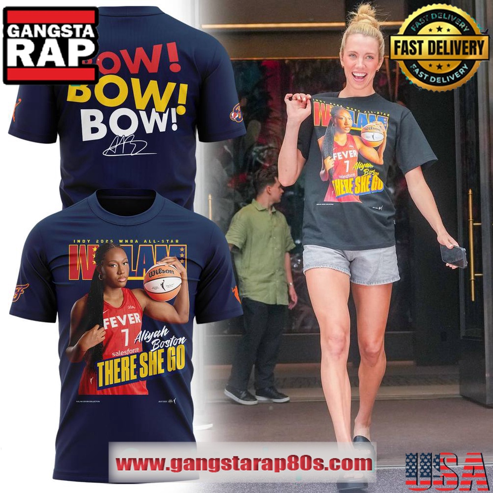 Indiana Fever Aliyah Boston Special 3D T Shirt Indiana Fever Aliyah Boston Special 3D T Shirt