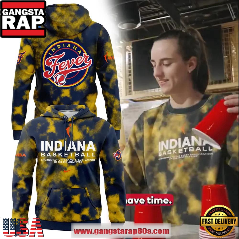 Indiana Fever WNBA Tie-Dye Limited Edition Hoodie