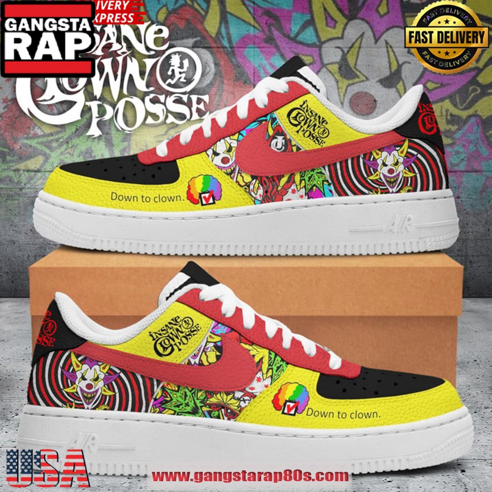 Insane Clown Posse Air Force 1 Sneaker Running Sneakers Shoes Insane Clown Posse Air Force 1 Sneaker Running Sneakers Shoes