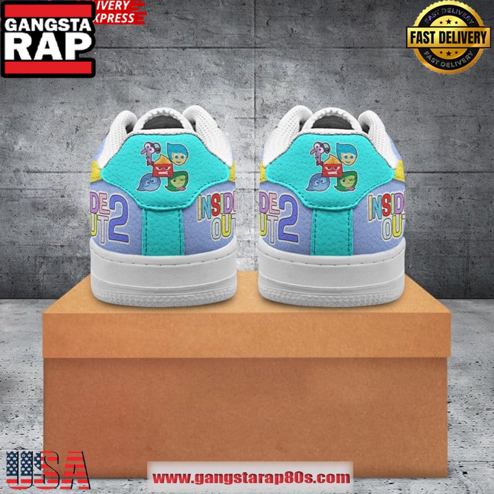 Inside Out 2 Be You Air Force 1 Sneakers Shoes Inside Out 2 Be You Air Force 1 Sneakers Shoes