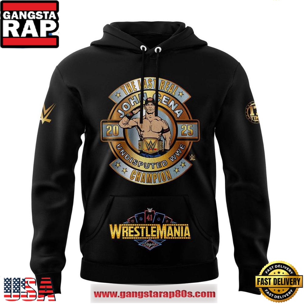 John Cena 17-Time World Champion WWE Special Hoodie Shirt