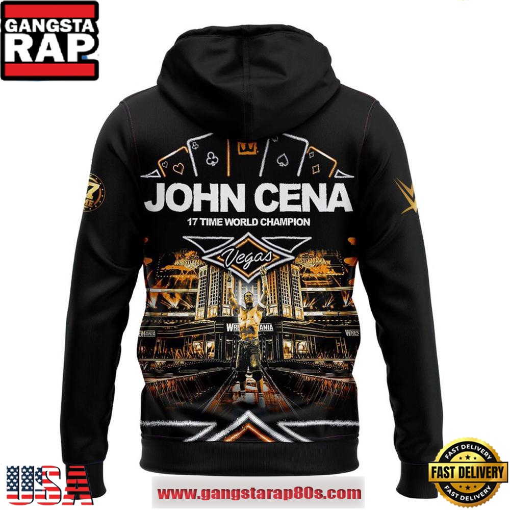 John Cena 17-Time World Champion WWE Special Hoodie Shirt John Cena 17-Time World Champion WWE Special Hoodie Shirt