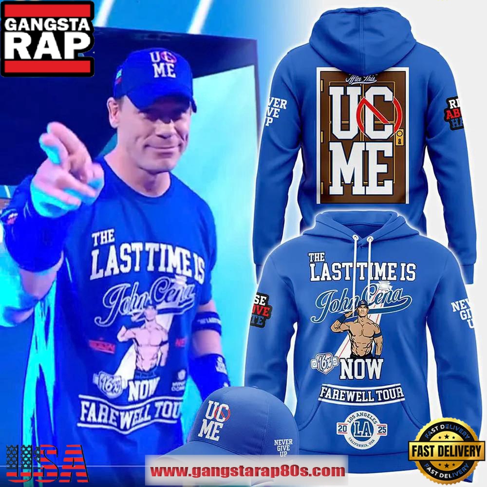 John Cena Farewell Tour 2025 Los Angeles Hoodie Shirt
