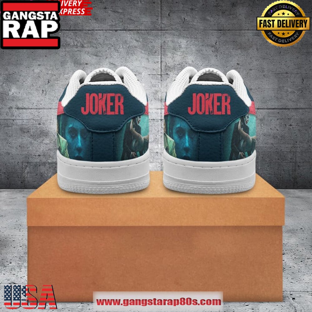 Joker Folie à Deux Limited Edition Air Force 1 Sneakers Shoes Joker Folie à Deux Limited Edition Air Force 1 Sneakers Shoes
