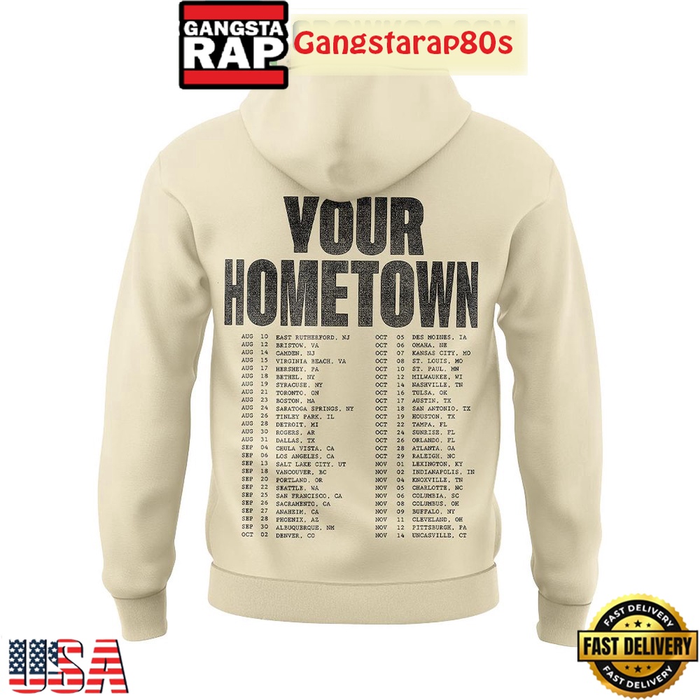 Jonas Brothers Greetings From Yout Hometown Unisex Hoodie Jonas Brothers Greetings From Yout Hometown Unisex Hoodie