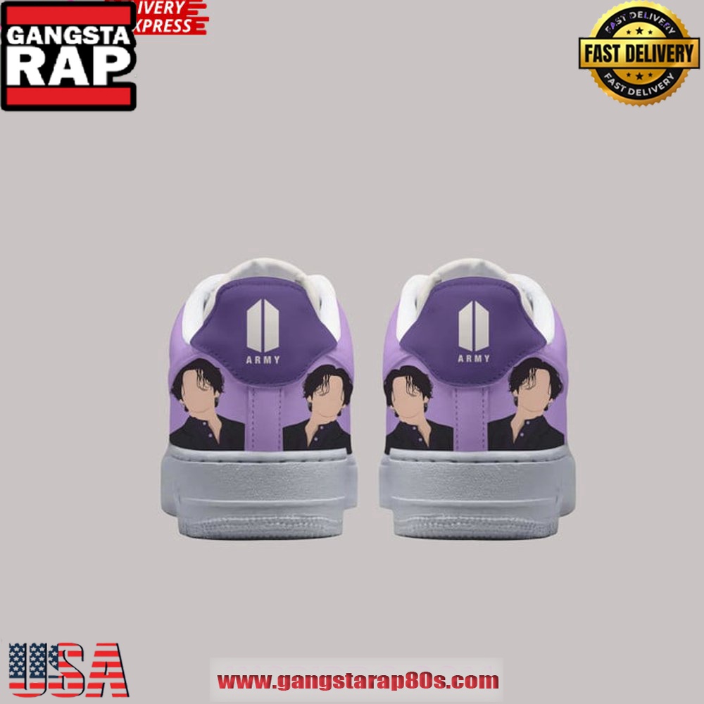 Jungkook BTS Limited Edition Air Force 1 Sneakers Shoes