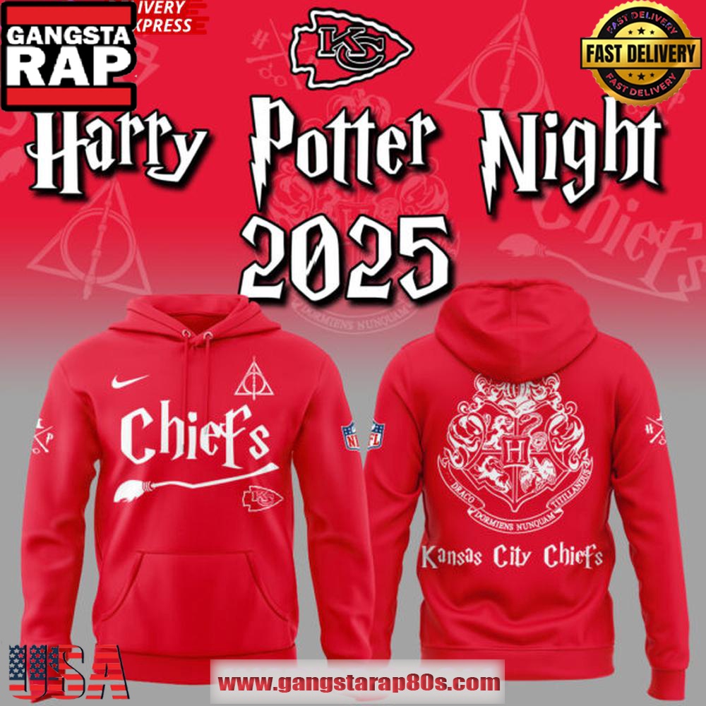 Kansas City Chiefs x Harry Potter Night 2025 Unisex 3D Hoodie