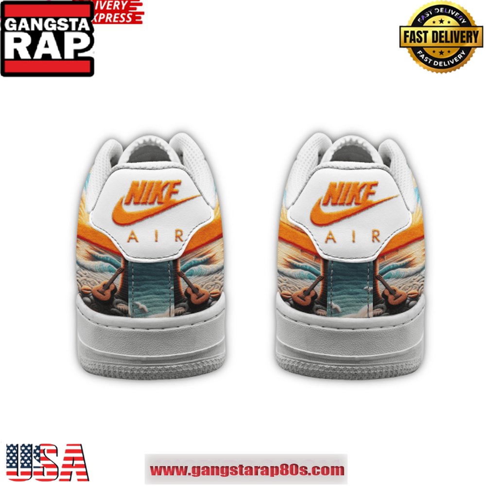 Kenny Chesney No Shoes Nation Air Force 1 Sneakers Shoes Kenny Chesney No Shoes Nation Air Force 1 Sneakers Shoes