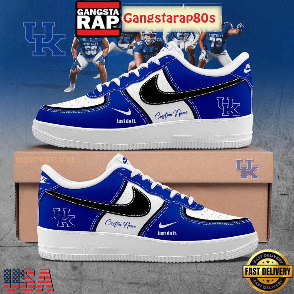 Kentucky Wildcats Welcome The New Season 2025 Custom Air Force 1 Shoes Running Sneakers