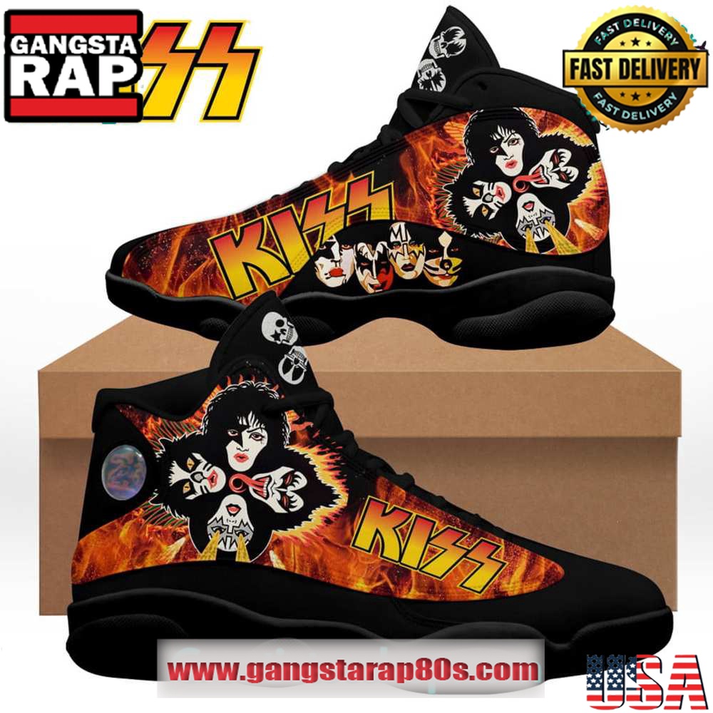 KISS Band Air Jordan 13 Sneakers Shoess