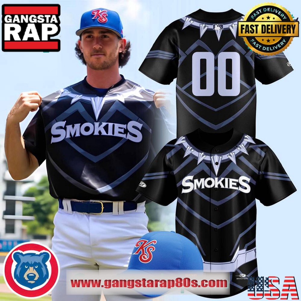 Knoxville Smokies Marvel Super Hero Night Special Design Custom Baseball Jersey Shirt Knoxville Smokies Marvel Super Hero Night Special Design Custom Baseball Jersey Shirt