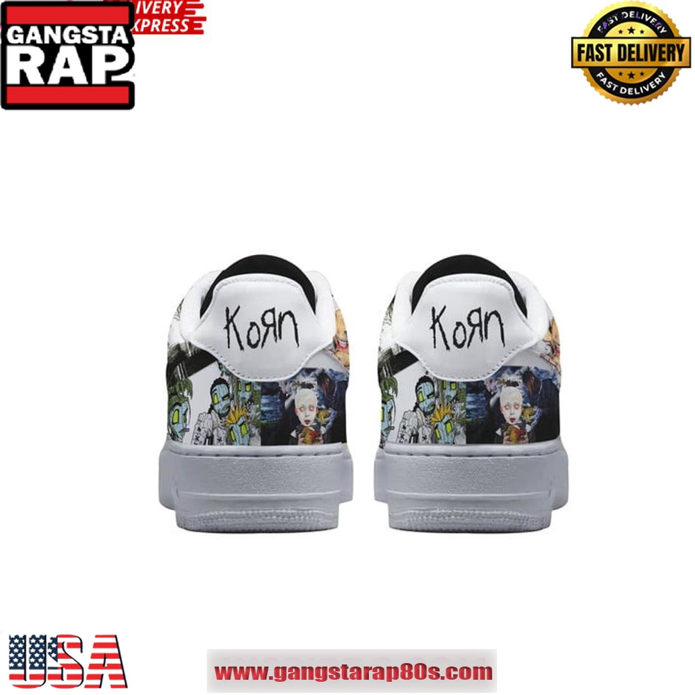 Korn Untouchables Limited Edition Air Force 1 Sneakers Shoes Korn Untouchables Limited Edition Air Force 1 Sneakers Shoes