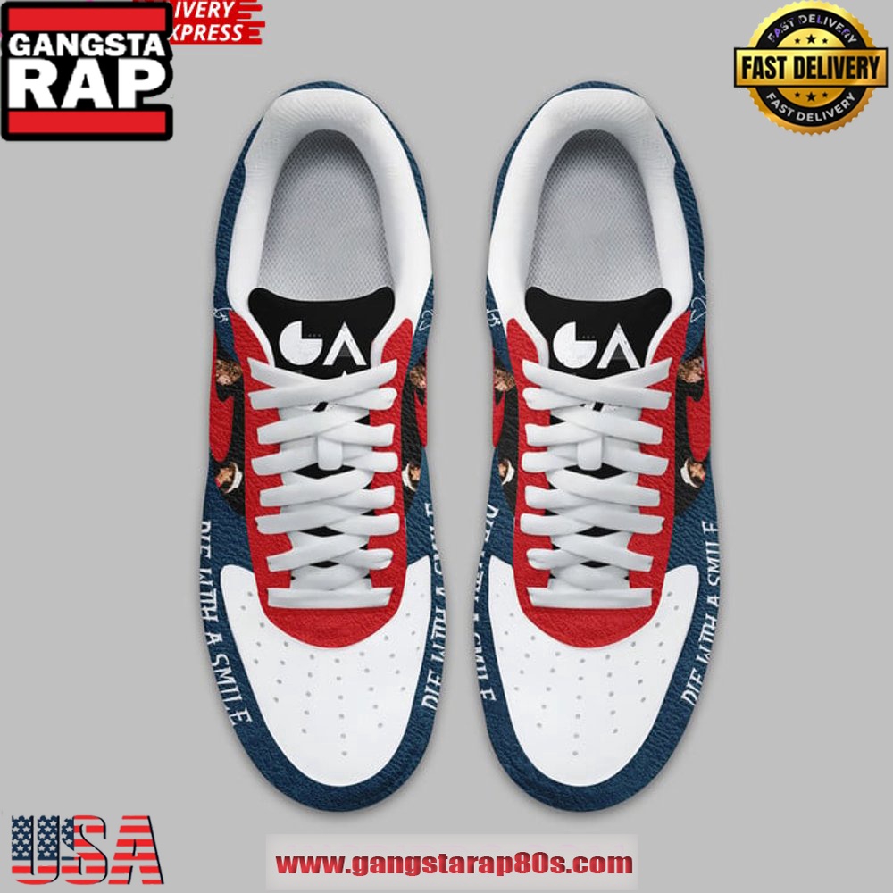 Lady Gaga Die With A Smile Limited Edition Air Force 1 Sneakers Shoes