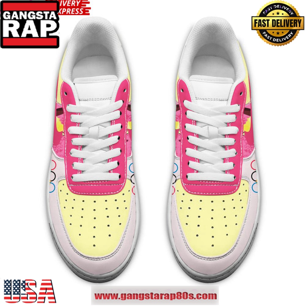 Lady Gaga Olympic Paris Limited Edition Air Force 1 Sneakers Shoes
