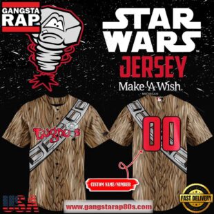 Lansing Lugnuts x Star Wars Limited Edition Custom Baseball Jersey