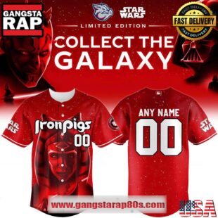 Lehigh Valley IronPigs x Star Wars 2025 Baseball Jersey