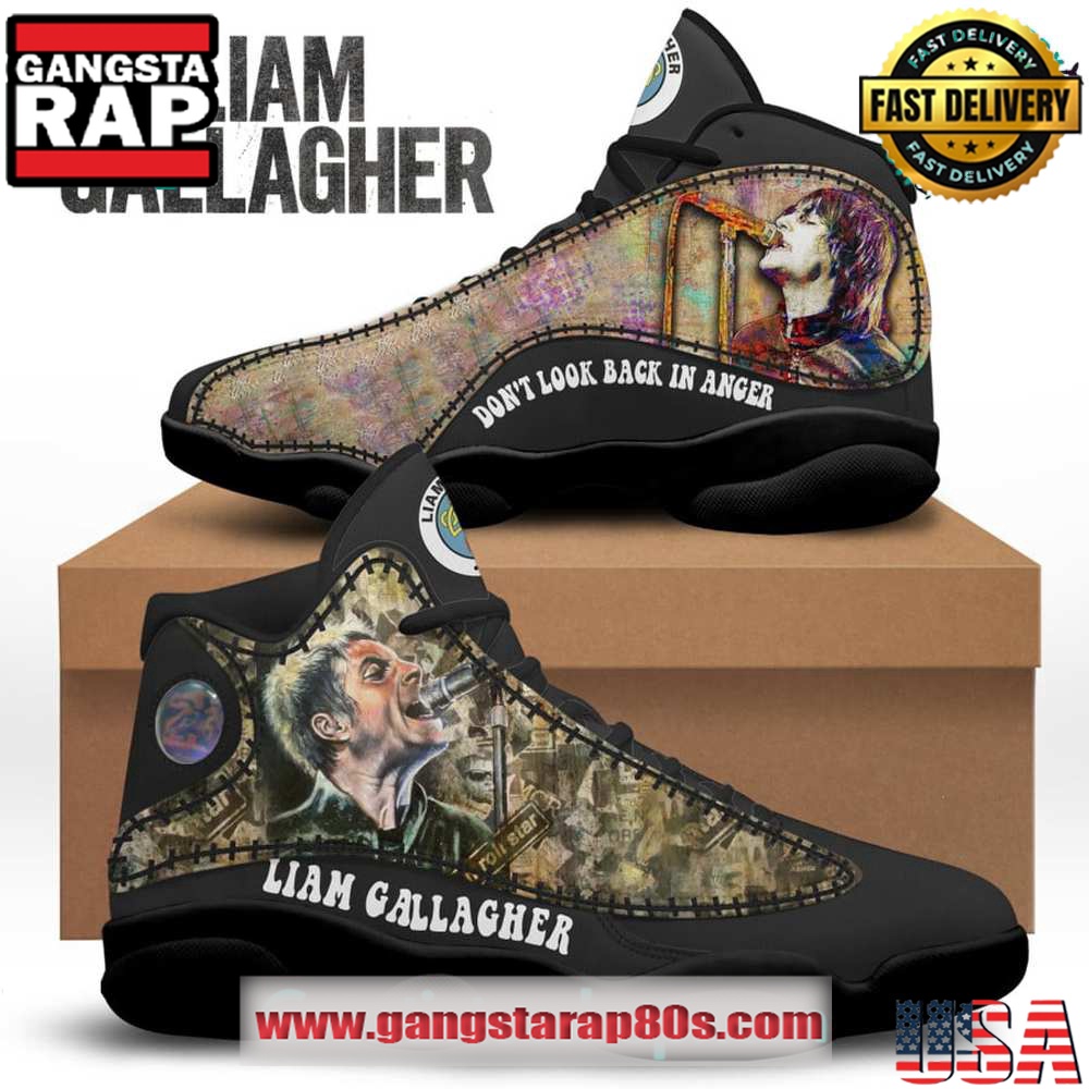 Liam Gallagher Dont Look Back In Anger Air Jordan 13 Sneakers Shoess