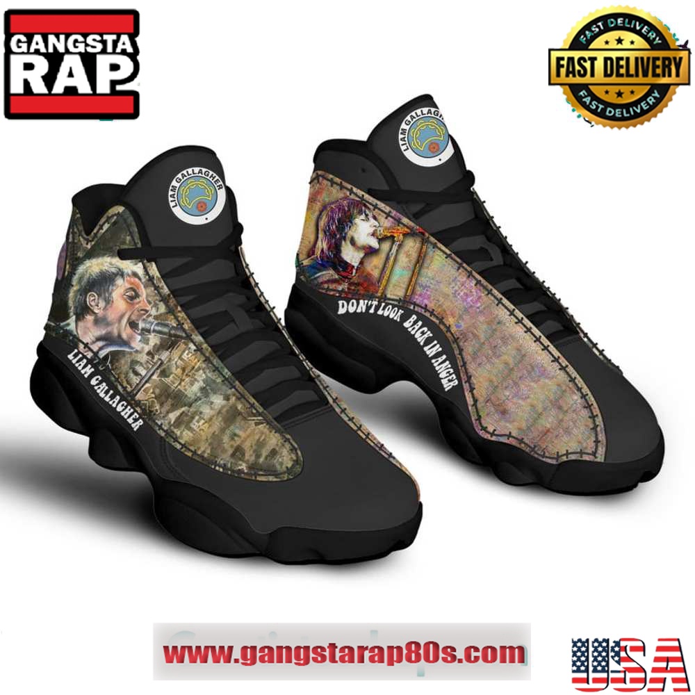 Liam Gallagher Dont Look Back In Anger Air Jordan 13 Sneakers Shoess