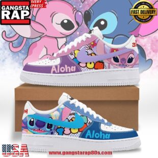 Lilo & Stitch Limited Edition Air Force 1 Sneakers Shoes