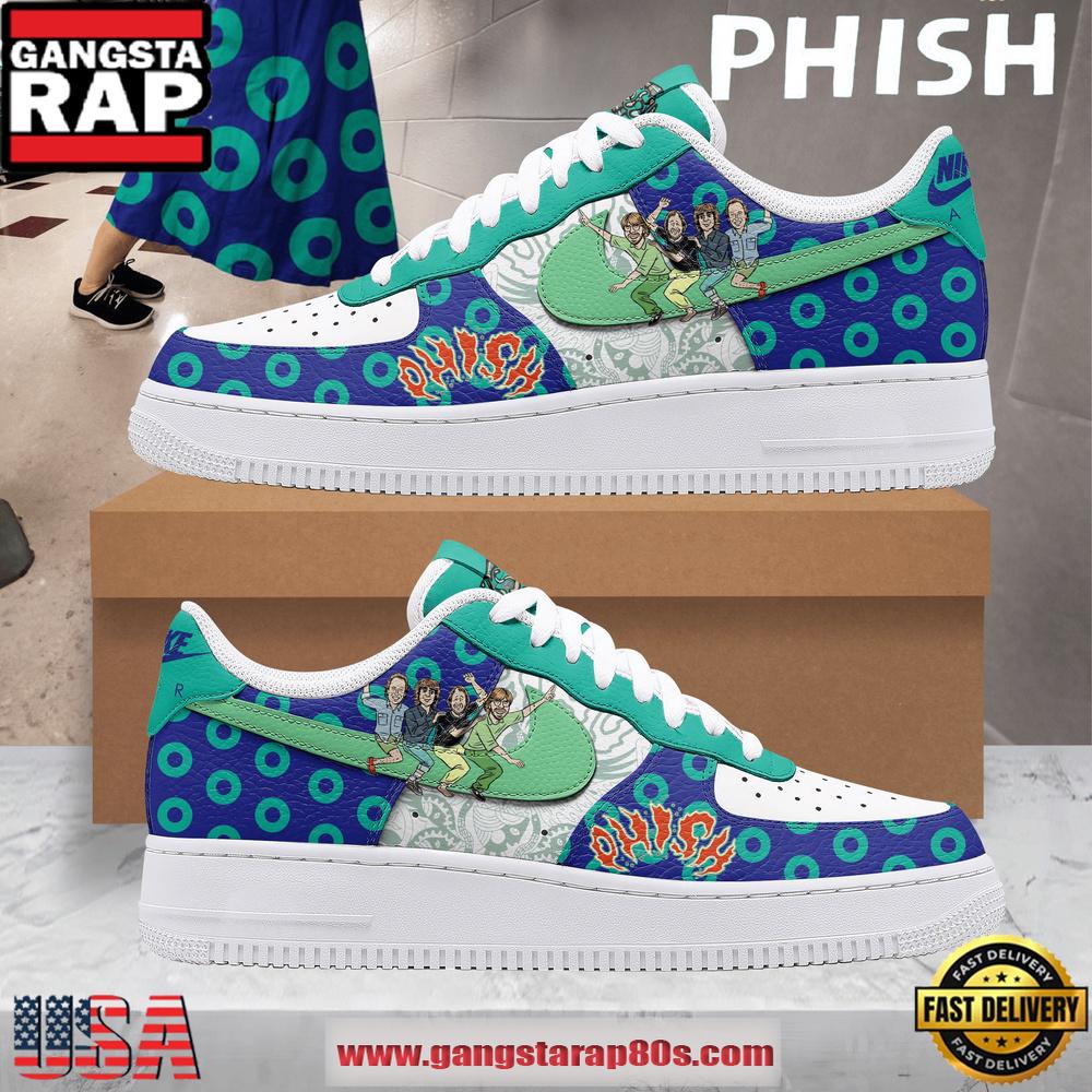 Limited Edition Phish 2025 Air Force 1 Shoes Sneaker