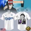 Los Angeles Dodgers Collab V BTS 2025 Special Baseball Jersey