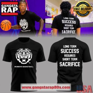 LSU Tigers Long Term Success Requires Short Term Sacrifice Limited Edition Black 3D Shirt