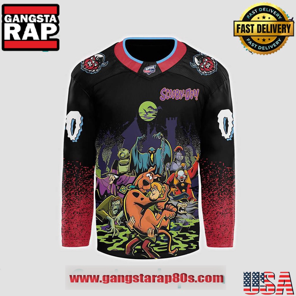 Macon Mayhem x Scooby-Doo Night 2025 Custom Hockey Jersey