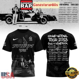 Melbourne Storm x Grand National Tour 2025 Unisex Hoodie