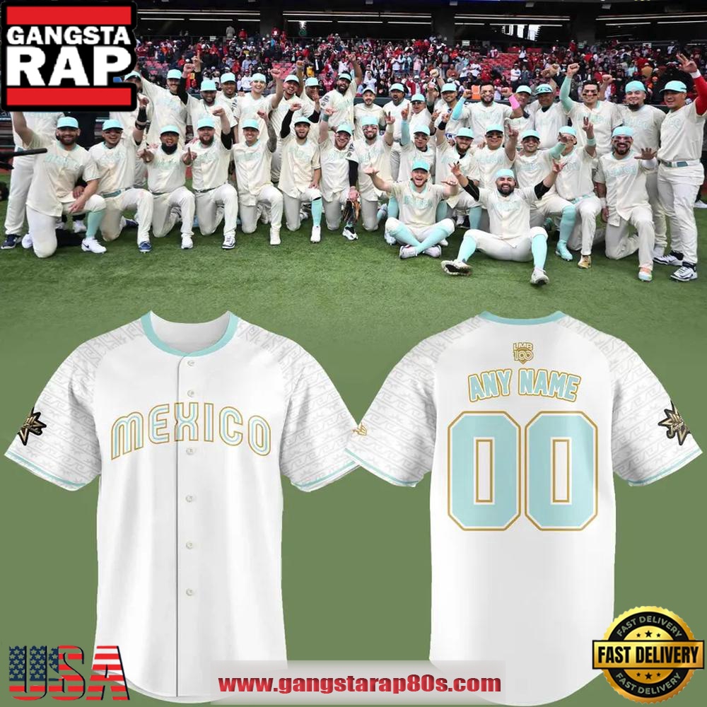 Mexico National Team League All-Star Game 2025 Special Edition Custom Baseball Jersey Mexico National Team League All-Star Game 2025 Special Edition Custom Baseball Jersey