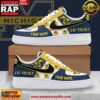 Michigan Wolverines Go Blue Custom Custom Air Force 1 Sneakers Shoes 10 Michigan Wolverines Go Blue Custom Custom Air Force 1 Sneakers Shoes